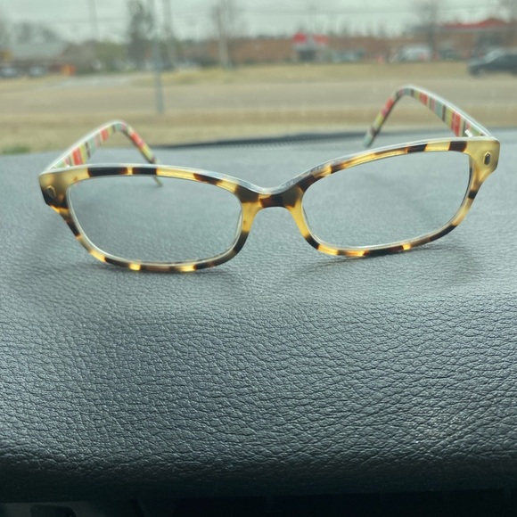 Kate Spade Tortoise Shell Eyeglasses lucy Ann don’t know prescription - Picture 4 of 4